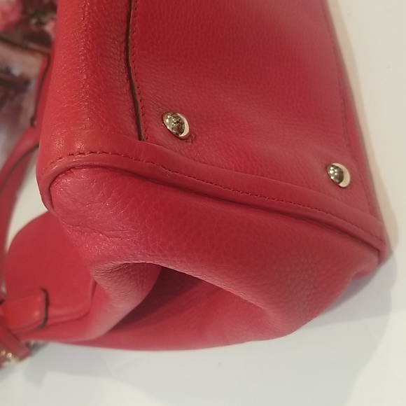 GUCCI SOHO SHOULDER BAG LEATHER LARGE RED - Picture 14 of 16